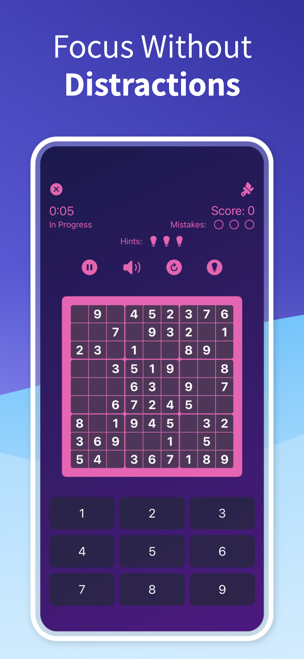Zen Puzzle Interface