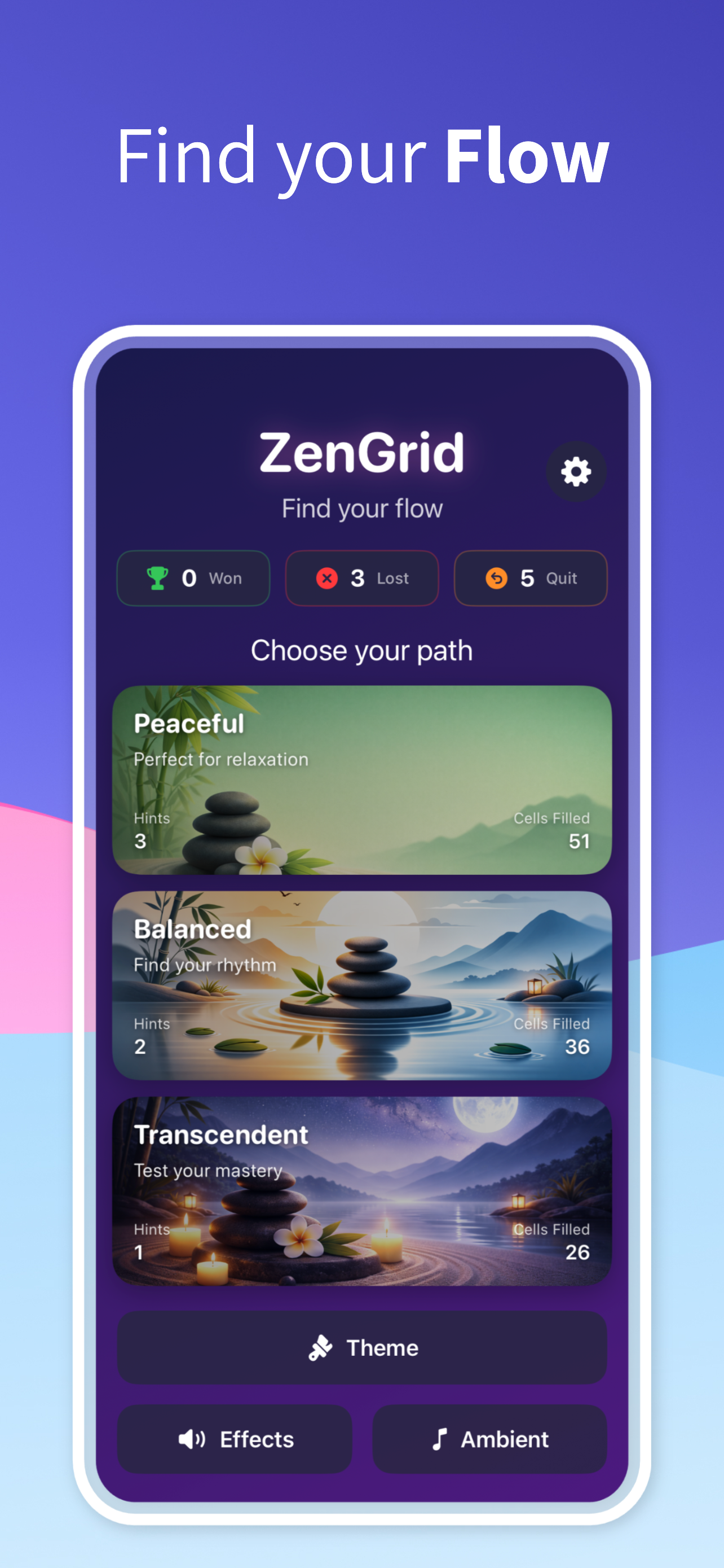Difficulty Selection